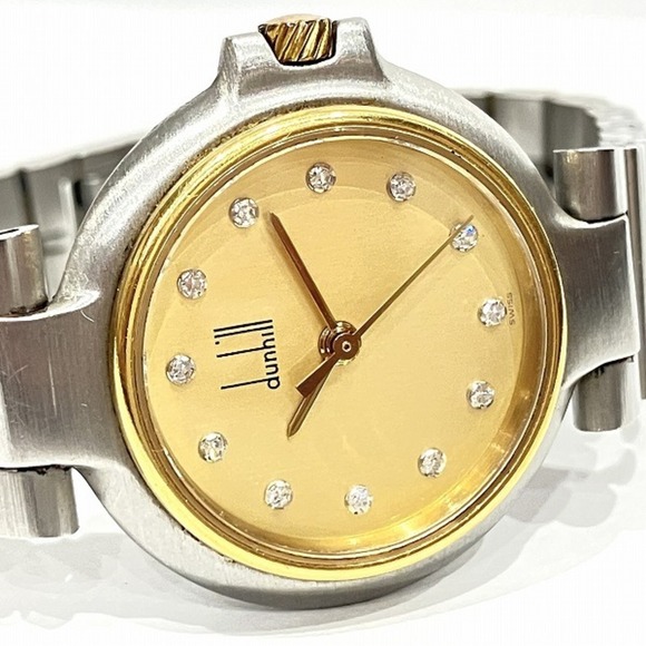 DUNHILL Millennium Quartz 12P Combination Watch Ladies - Picture 4 of 9